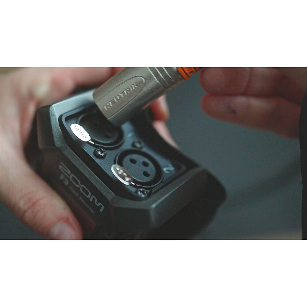 Zoom F3 2-Input / 2-Track Portable Field Recorder - 11